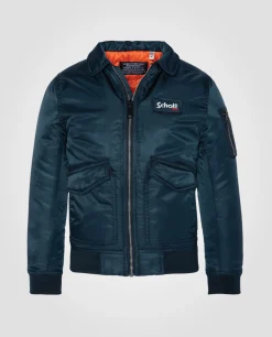 Bomber CWU enfant bleu marine - MARINE