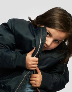 Bomber MA-1 enfant bleu marine - MARINE
