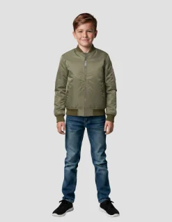Bomber MA-1 enfant kaki - KAKI