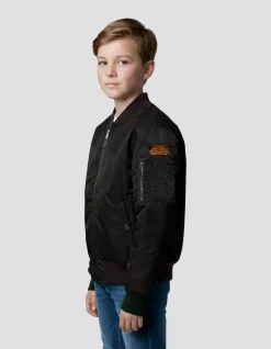 Bomber MA-1 enfant noir - NOIR
