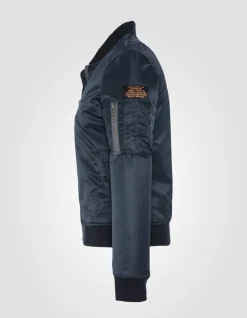 Bomber MA-1 femme bleu marine - MARINE