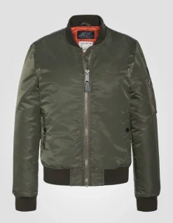 Bomber MA-1 femme kaki - KAKI