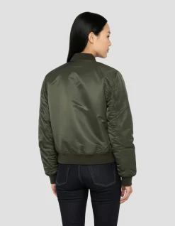 Bomber MA-1 femme kaki - KAKI