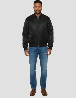 Bomber MA-1 homme noir - NOIR