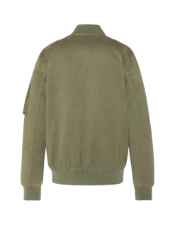 Bomber MA-1 kaki, coton lavé - KAKI