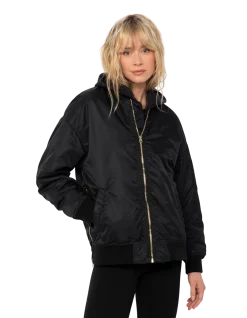 Bomber MA-1 long noir - NOIR
