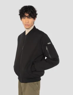 Bomber noir softshell urban - NOIR