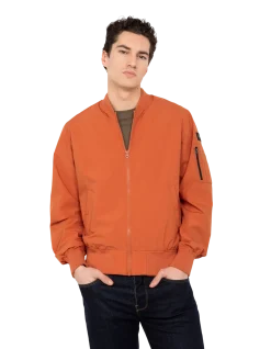 Bomber orange foncé ultra-léger - ORANGE FONCÉ