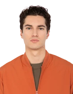 Bomber orange foncé ultra-léger - ORANGE FONCÉ