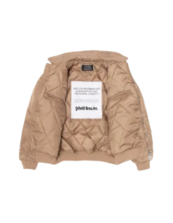 Bomber pilote CWU désert en nylon recyclé, coupe confort, grande taille - DÉSERT