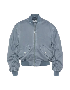 Bomber surteint bleu type MA-1 - BLEU LAC