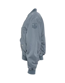 Bomber surteint bleu type MA-1 - BLEU LAC