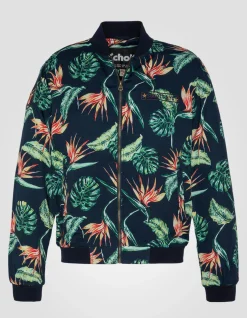 Bomber ultra léger bleu marine exotique - BLEU MARINE EXOTIQUE