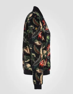 Bomber ultra léger noir tropical - NOIR TROPICAL
