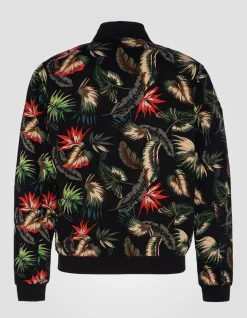 Bomber ultra léger noir tropical - NOIR TROPICAL