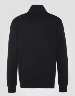 Cardigan zippé noir - NOIR