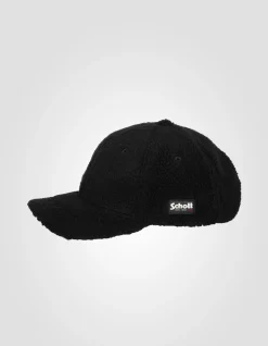 Casquette noire sherpa - NOIR