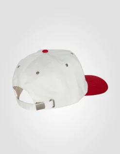 Casquette university blanche et rouge - BLANC/ROUGE