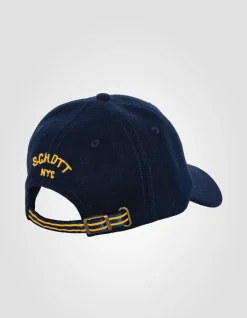 Casquette varsity badgée bleu marine - MARINE