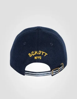 Casquette varsity badgée bleu marine - MARINE
