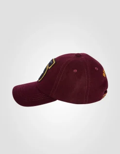 Casquette varsity badgée bordeaux - BORDEAUX