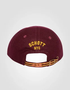 Casquette varsity badgée bordeaux - BORDEAUX