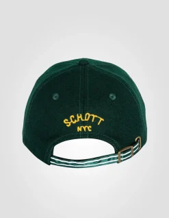 Casquette varsity badgée vert foncé - VERT FONCÉ