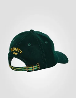 Casquette varsity badgée vert foncé - VERT FONCÉ