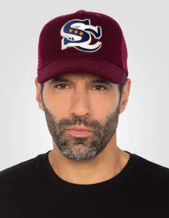 Casquette varsity bordeaux - BORDEAUX