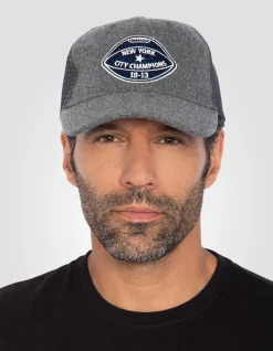 Casquette varsity gris clair - GRIS CLAIR