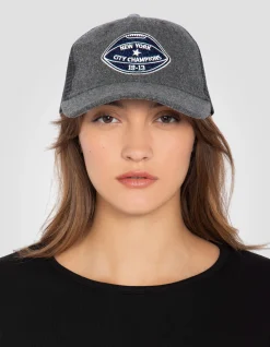 Casquette varsity gris clair - GRIS CLAIR