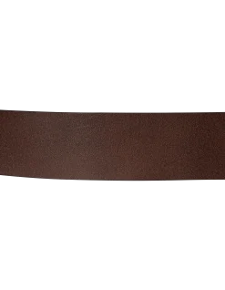 Ceinture marron, cuir de vachette - MARRON