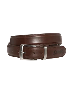 Ceinture marron, cuir de vachette - MARRON