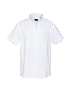 Chemise blanche à manches courtes - BLANC