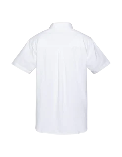 Chemise blanche à manches courtes - BLANC