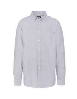 Chemise grise à manches longues - GRIS
