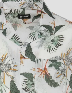 Chemise Hawaïenne blanche - BLANC CASSÉ PARADIS