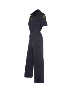 Combinaison bleu marine manches courtes army - MARINE