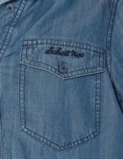Combinaison casual indigo en tencel - INDIGO