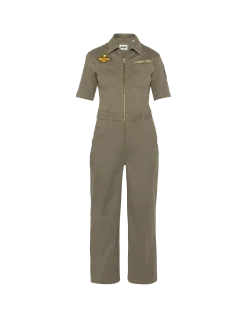 Combinaison kaki clair manches courtes army - KAKI CLAIR
