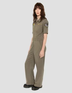 Combinaison kaki clair manches courtes army - KAKI CLAIR