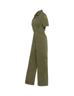 Combinaison kaki manches courtes army - KAKI