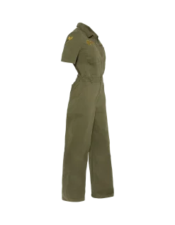 Combinaison kaki manches courtes army - KAKI