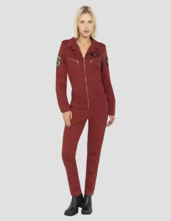 Combinaison légère et badgée terracotta - TERRACOTTA