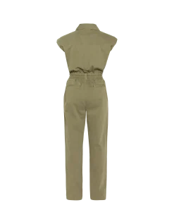 Combinaison saharienne kaki clair sans manches - KAKI CLAIR