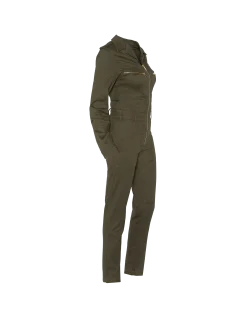 Combinaison slim souple et confortable kaki - KAKI