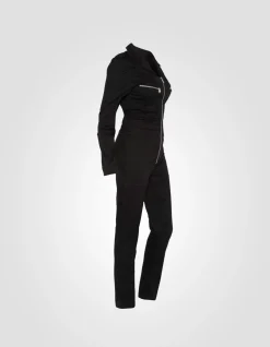 Combinaison slim souple et confortable noire - NOIR