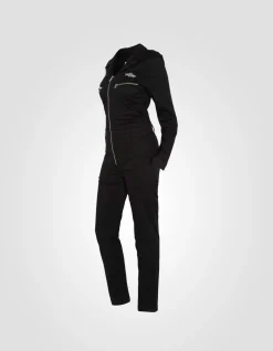 Combinaison slim souple et confortable noire - NOIR
