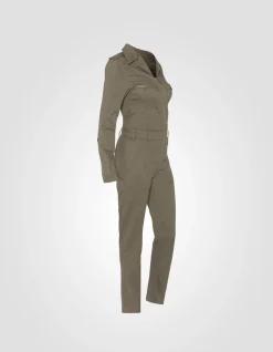 Combinaison slim souple et confortable kaki clair - KAKI CLAIR