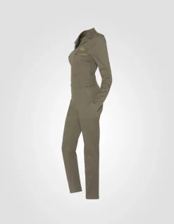 Combinaison slim souple et confortable kaki clair - KAKI CLAIR